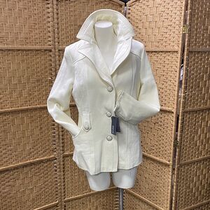 Kenneth Cole Reaction Cream Pea Coat